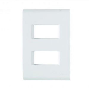 PLACA 4X2 2 MODULOS DIST LIZ TRAMONTINA 57106/206