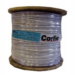 BOBINA CABO FLEX 750V BRANCO 2.50MM C/900MT