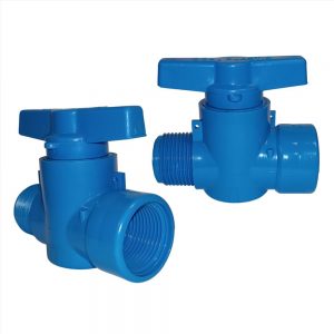 REGISTRO BORBOLETA ROSCA INT/EXT MF 3/4 AZUL DOAL