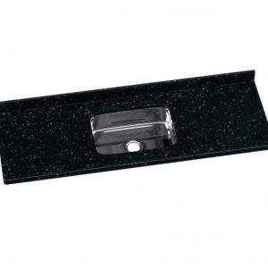 PIA SINTETICA CUBA INOX 150X55 PRETO AJ RORATO