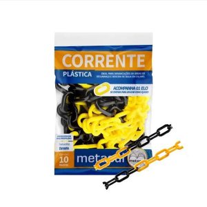 CORRENTE AMAR/PTO PLAST 8MM METASUL C/10M