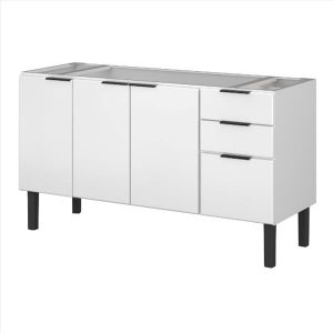 GABINETE ACO FLORATA P/ PIA 1.50 BRANCO HB