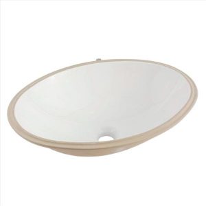 CUBA EMBUTIR OVAL 505X385 DIVA BRANCA ONIX