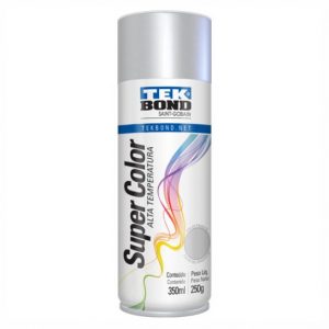 TINTA SPRAY ALT TEMP ALUMINIO 350ML TEKBON