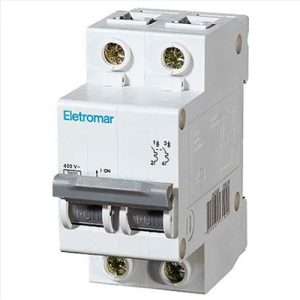 DISJUNTOR BIPOLAR DIN 2X80 ELETROMAR