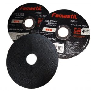 DISCO CORTE INOX 4.1/2"X1MMX22MM FAMAS 8002