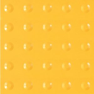 PISO TATIL ALERTA 20X20X1.5CM AMARELO