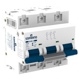 DISJUNTOR SOPRANO TRIPOLAR DIN 3X100A 1100.31