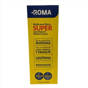 ROLO LA / PELE DE CARNEIRO 23 CM S/CB SUPER - 270 ROMA