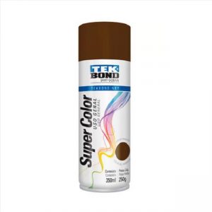 TINTA SPRAY MARROM BR USO GERAL 350ML TEKBON