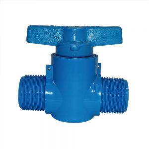 REGISTRO BORBOLETA ROSCA EXTERNA MM 3/4 AZUL DOAL