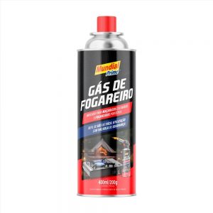 GAS FOGAREIRO 400ML/200G MUNDIAL