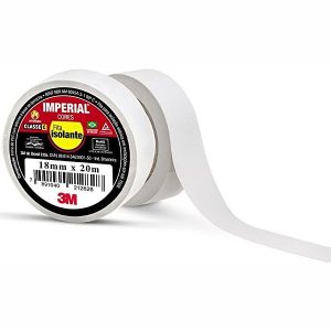 FITA ISOLANTE 3M 18X20 BRANCA SLIM