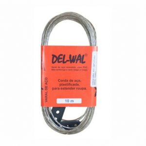 VARAL DE ACO ENCAPADO 10M DELWAL
