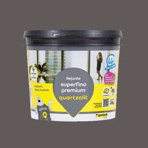 REJUNTE SUPERFINO QUARTZOLIT PRETO ONIX PT2KG