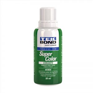 CORANTE LIQUIDO 50ML VERDE TEKBOND
