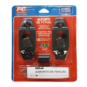 SUPORTE TV UNIV. LCD/LED/PLAS PRETO FC 30083