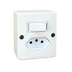 SISTEMA X 1 TECLA SIMP/TOM 10A BCO MECT 39114