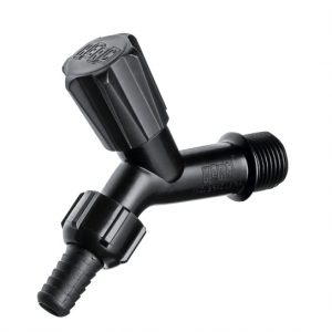 TORNEIRA JARDIM 3/4X1/2 PRETA HERC 101