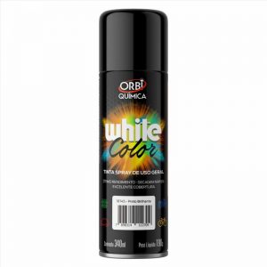 TINTA SPRAY USO GERAL PRETO BR 190G/340ML ORBI 18745