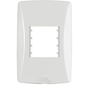 PLACA 4X2 2 MODULOS PETRA 82002