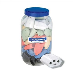 POTE PLUG FEMEA CORES 2P 10A C/66 UNID TRAMON 57420/952