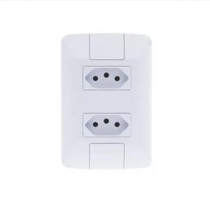 TOMADA DUPLA 2P+T 10A 4X2 ARIA TRAM 57241/065