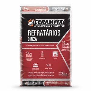 ARGAMASSA CERAMFIX REFRATARIA 5KG