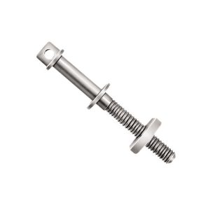 PARAFUSO CAMA FURADO 5/16X140MM CX/1CT