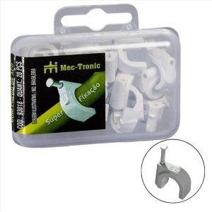 FIXA CABO C/PREGO 10MM C/20UN MECTRONIC 93018