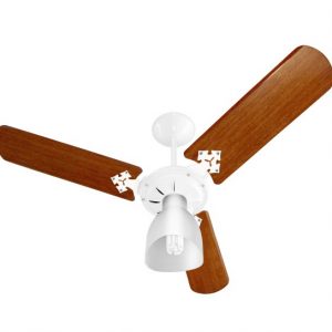 VENTILADOR TETO DELTA LIGH 3P 127V BCO 383116