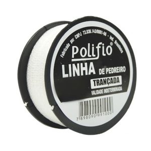 LINHA PEDREIRO NYLON POLIFIO 50M TRANCADA