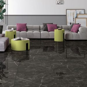 PISO ESM 66X66 NERO ELEVATO RET POL PEI2 FORM