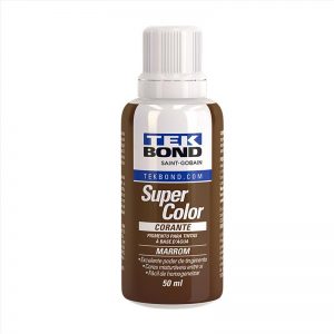 CORANTE LIQUIDO 50ML MARROM TEKBOND