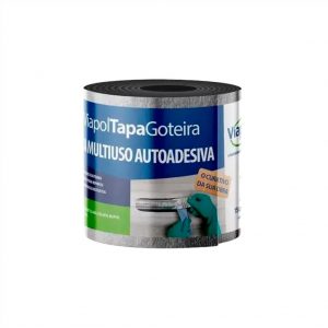 FITA MULTIUSO TAPA GOTEIRA SLEEVE 15CMX10M VIAPOL