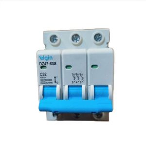DISJUNTOR ELGIN DIN TRIPOLAR 3X32A 3032