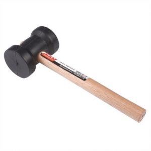 MARTELO BORRACHA 80MM PRETO MAX 32555
