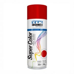 TINTA SPRAY VERMELHO BR USO GERAL 350ML TEKBO