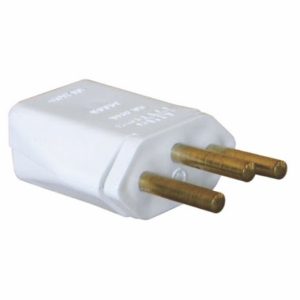 PLUGUE MACHO 2P+T 10A BR MECTRONIC 39184