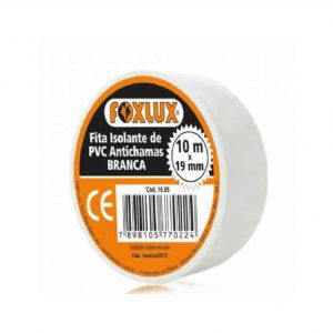 FITA ISOLANTE 19X10 BRANCA FOXLUX 1005
