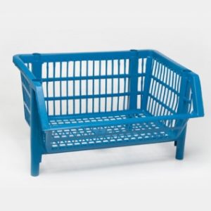 CESTO PEQUENO 25X44X34 AZUL BRASLIDER CPA