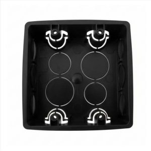 CAIXA LUZ 4X4 PVC PRETA GERPLAST 266