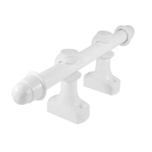 KIT VARAO CORTINA 3MT 19MM BRANCO RV