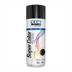 TINTA SPRAY PRETO BR USO GERAL 350ML TEKBOND