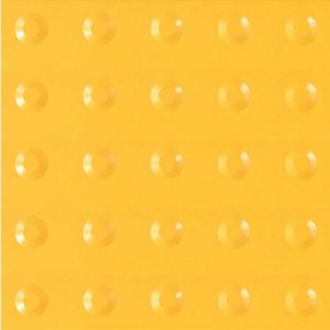 PISO TATIL ALERTA 25X25X2.0 AMARELO