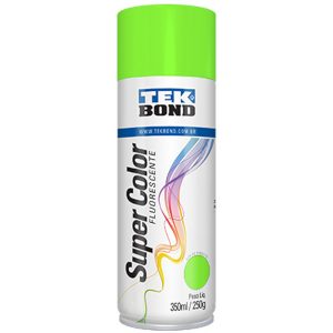 TINTA SPRAY VERDE FLUORESCENTE 350ML TEKBOND