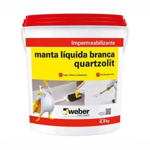 QUARTZOLIT MANTA LIQUIDA BRANCA 4.5KG