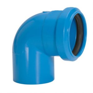 JOELHO 90 AZUL C/ANEL VED AMAN DN38X38 11650