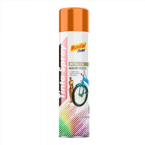 TINTA SPRAY METALICA COBRE 400ML/240G MUNDIAL