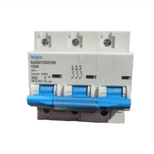 DISJUNTOR ELGIN DIN TRIPOLAR 3X100A 33100